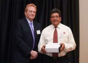 Rudy Lopez receives the 2017 Award for Excellence